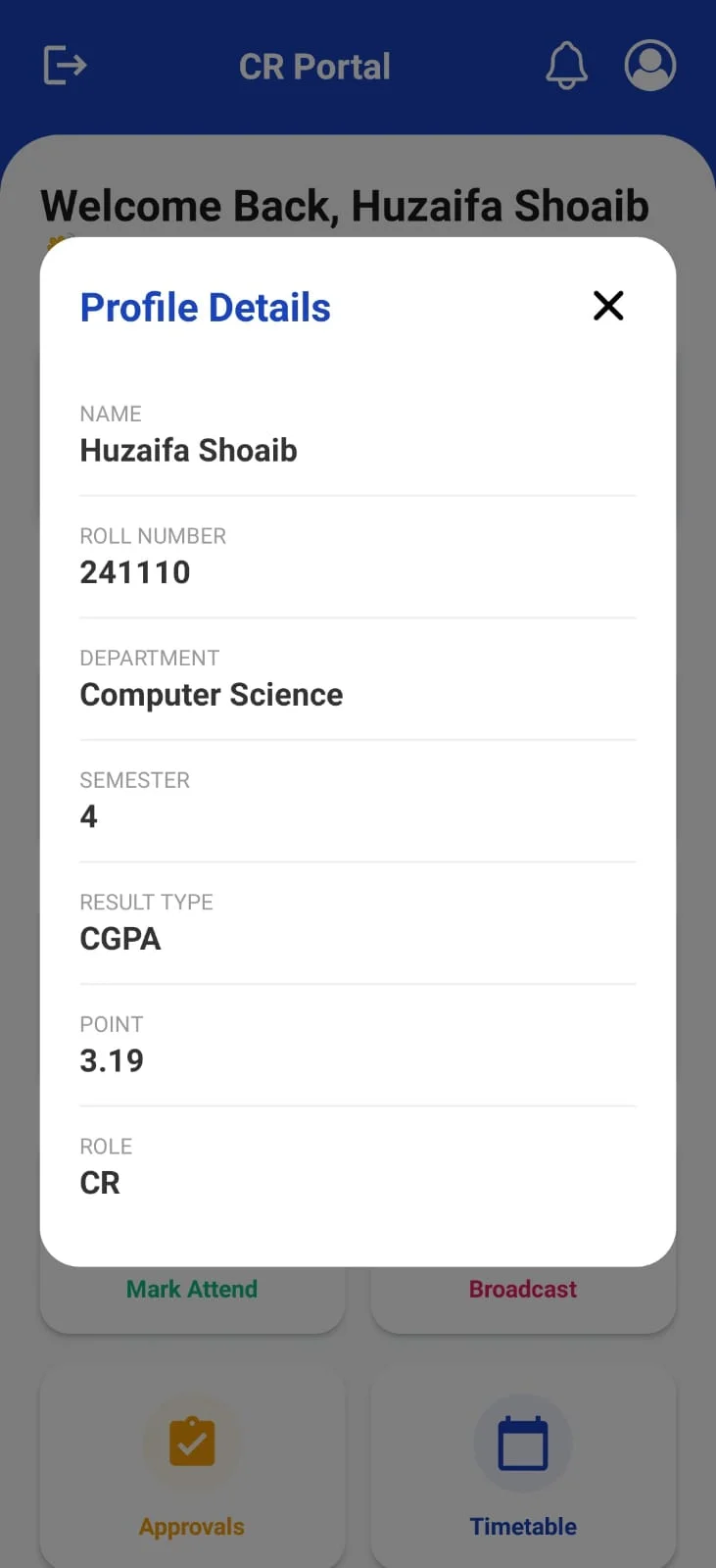 Student Profile